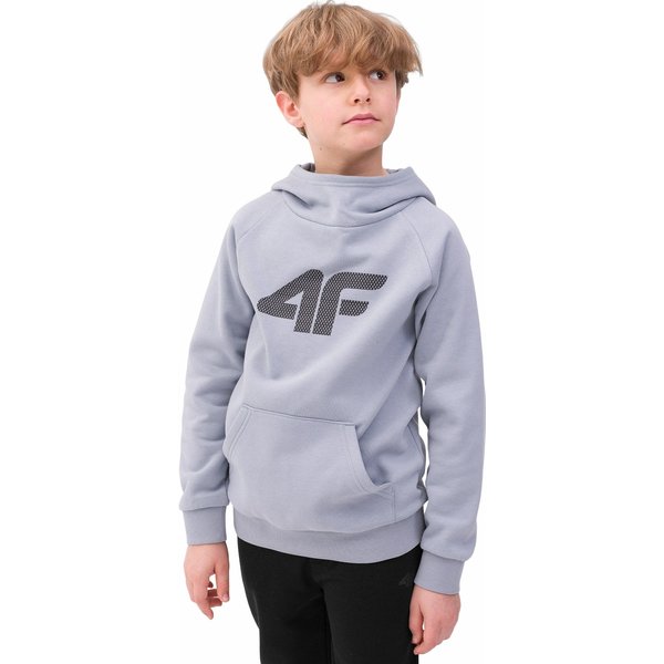 Bluza chłopięca 4FJWSS24TSWSM0925 4F - jasny niebieski