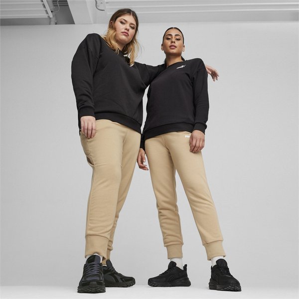 Spodnie dresowe damskie Ess Sweatpants TR Puma - Prairie Tan