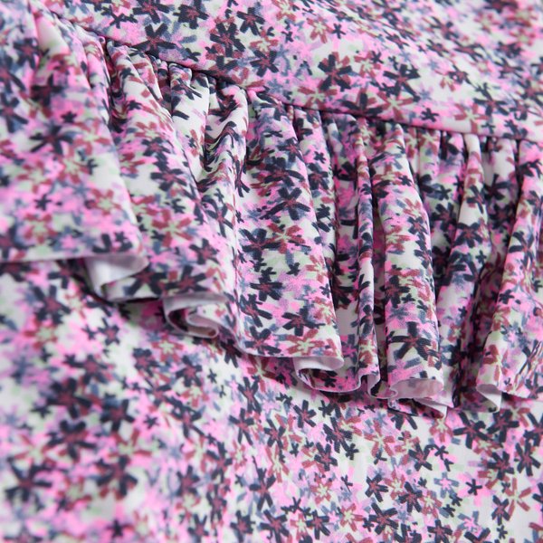 Stój kąpielowy dziewczęcy Skirt Color Kids - różowy