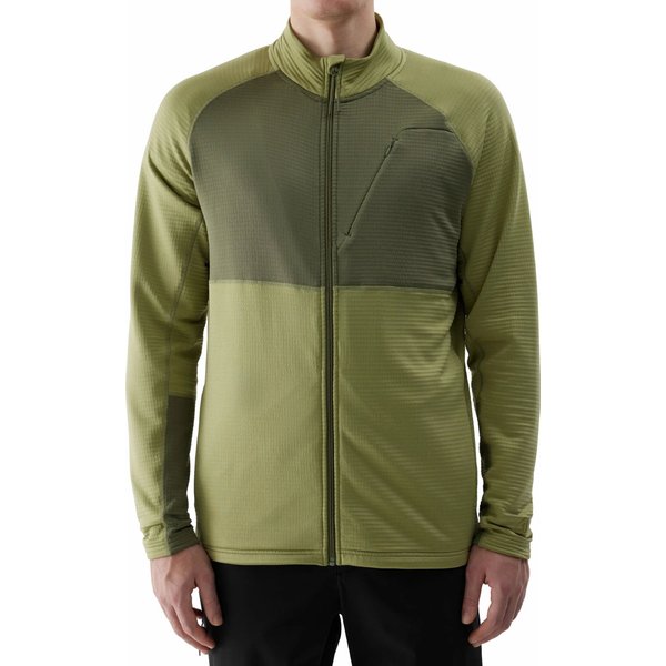 Bluza męska 4FWSS24TFSWM315 4F - oliwkowy