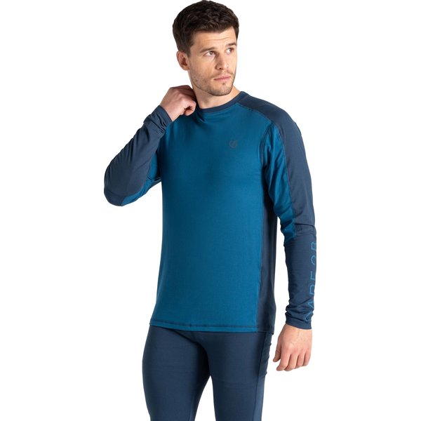 Bielizna termoaktywna męska Exchange IV Baselayer Set Dare2B - moonlight denim/kingfisher blue