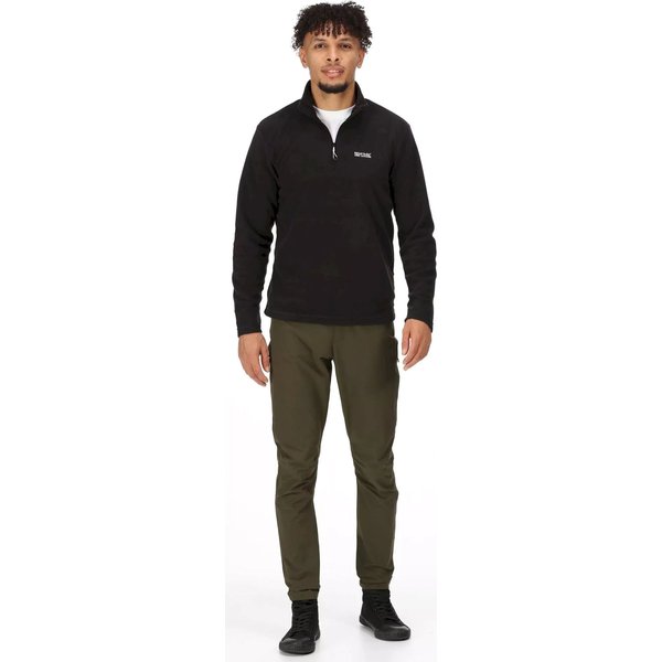 Bluza polarowa męska Thompson Regatta - black
