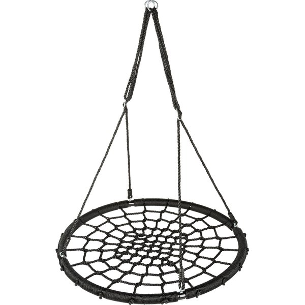 Huśtawka ogrodowa, bocianie gniazdo XXL Net Outtec - black