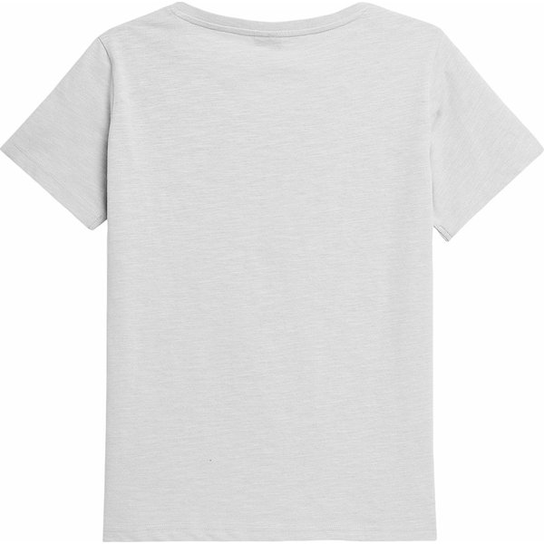 Koszulka damska 4FWSS24TTSHF1162 4F - chłodny jasny szary melanż