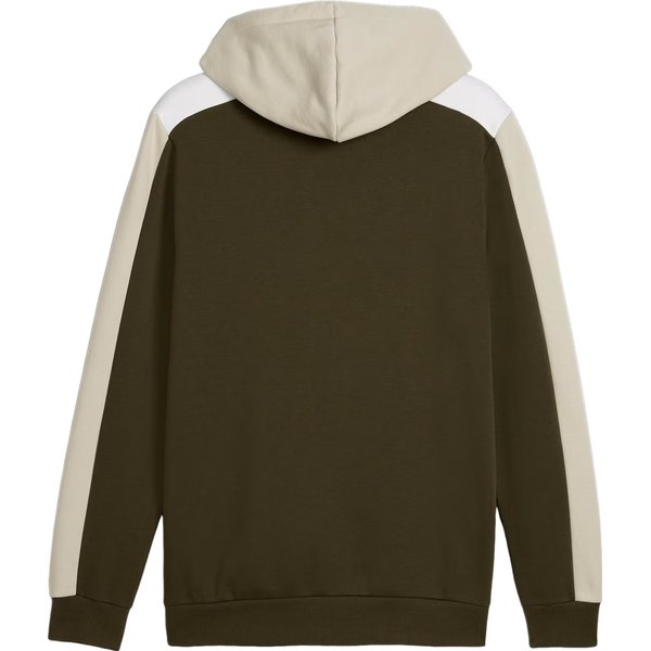 Bluza męska ESS+ Block Hoodie Puma - zielony