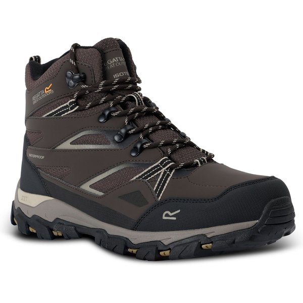 Buty trekkingowe Holcombe III Regatta - Peat/GoldFawn