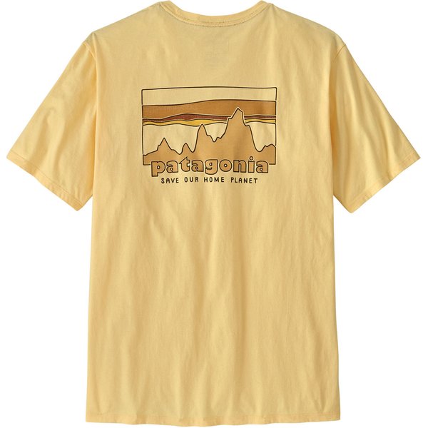 Koszulka męska 73 Skyline Patagonia - Buttercup Yellow