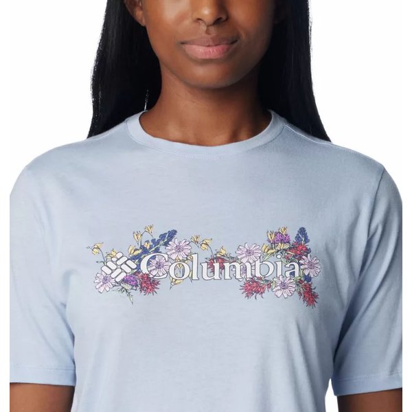 Koszulka damska Bluebird Day Relaxed Columbia - Whisper Heather