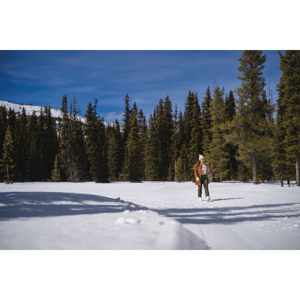 Płaszcz puchowy damski Harmony Falls Mid Down Columbia - Camel Brown