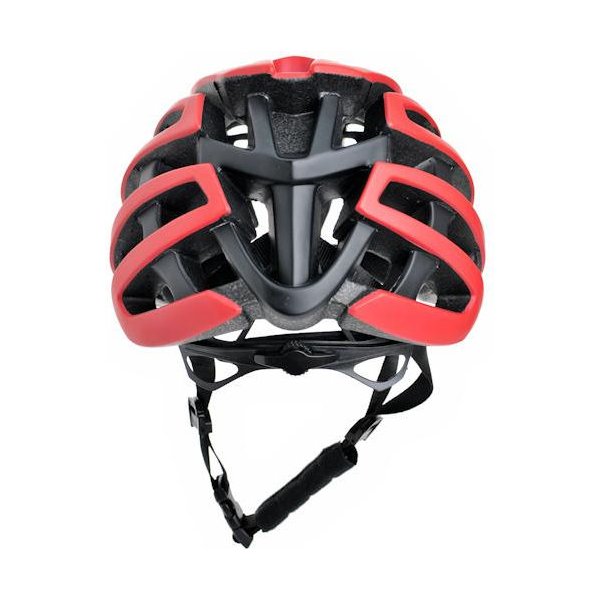 Kask rowerowy No Limit Prox - czerwono-czarny
