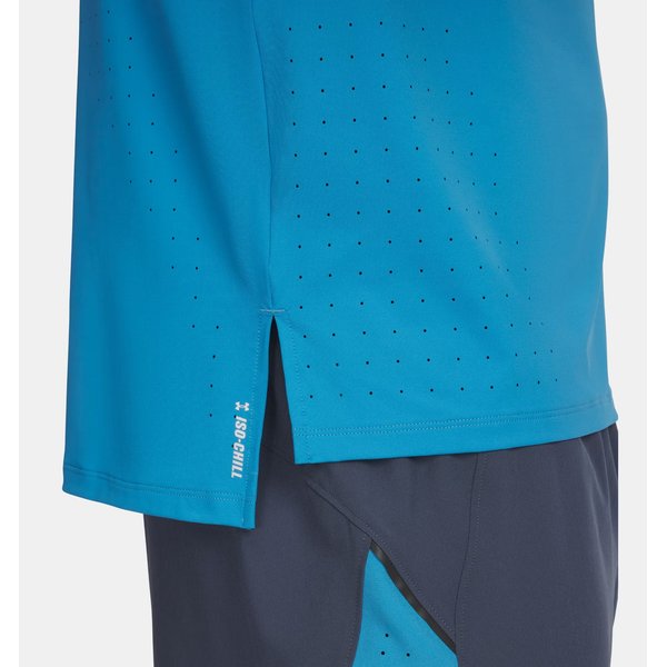 Koszulka męska Launch Elite Shortsleeve Under Armour - Ether Blue / Reflective