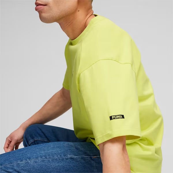 Koszulka męska RAD/CAL Tee Puma - Lime Sheen