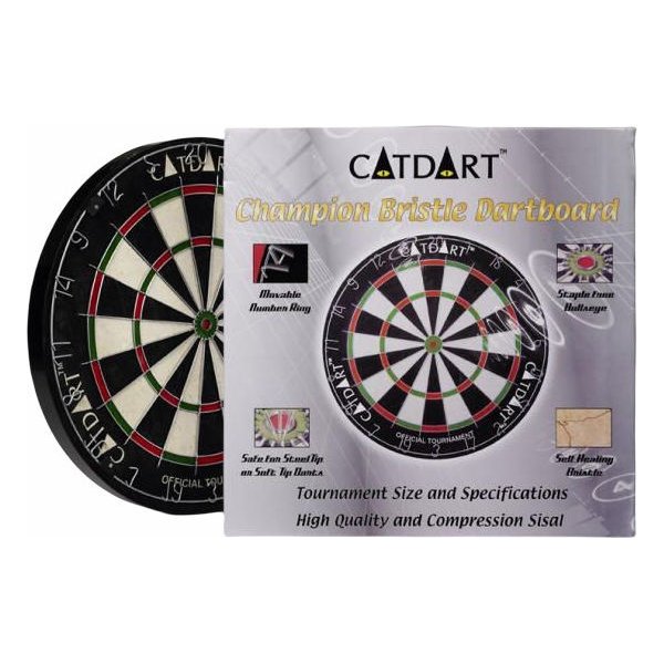 Tarcza do darta dwustronna Catdart Champion Bristle Dartboard Tactic