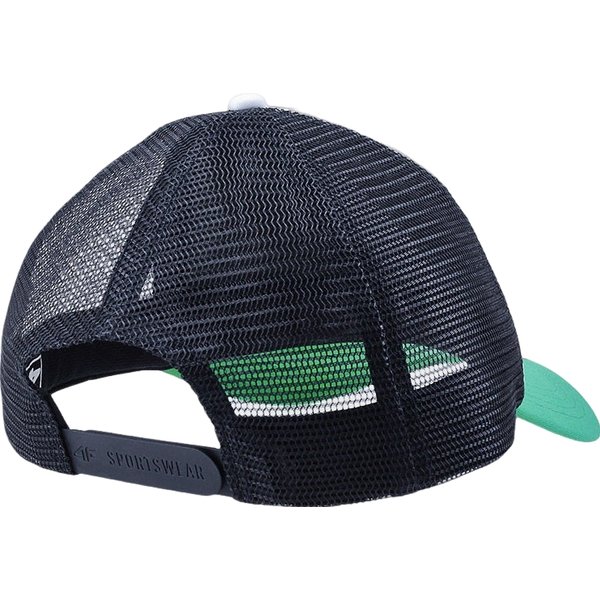 Czapka z daszkiem 4FWSS24ACABU272 4F - zielony