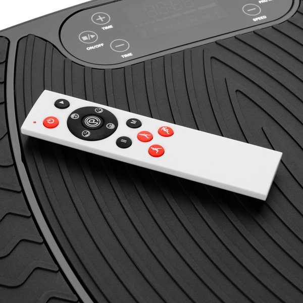 Platforma wibracyjna do ćwiczeń XP750 3D Intense z pilotem Gymtek - czarna