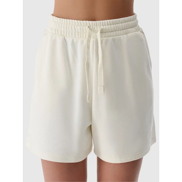 Spodenki damskie TSHOF529 4F - złamana biel