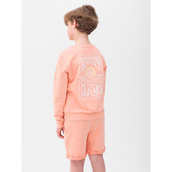 Bluza chłopięca 4FJWSS24TSWSM0936 4F - pudrowy koral