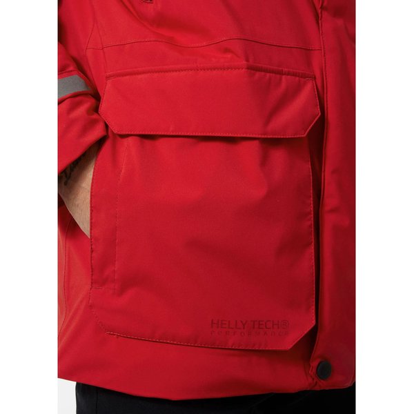 Kurtka puchowa męska Reine Parka Helly Hansen - red