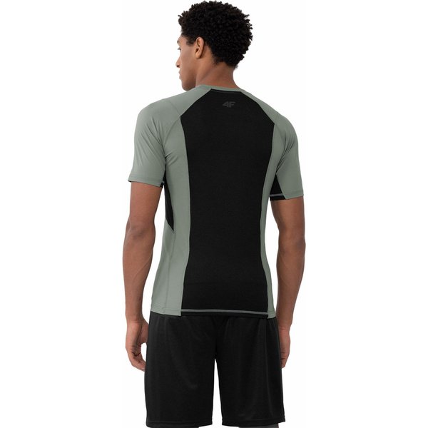 Koszulka męska 4FAW23TFTSM437 4F - średni szary