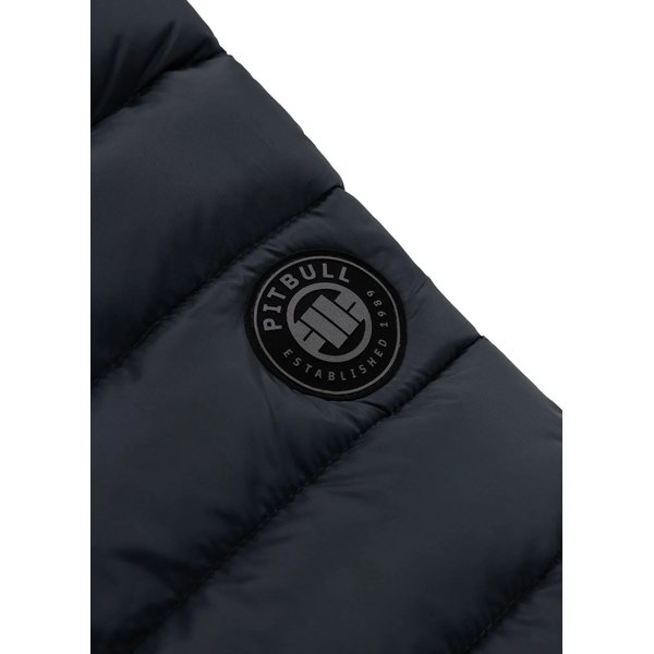 Kurtka puchowa męska Lancaster Quilted Pitbull West Coast - Dark Navy
