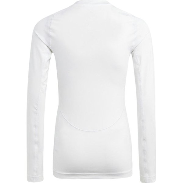 Longsleeve juniorski Techfit Aeroready Adidas - white