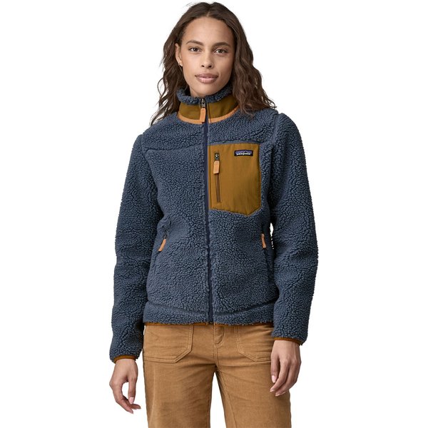 Polar pluszowy damski Classic Retro-X Patagonia - Utility Blue