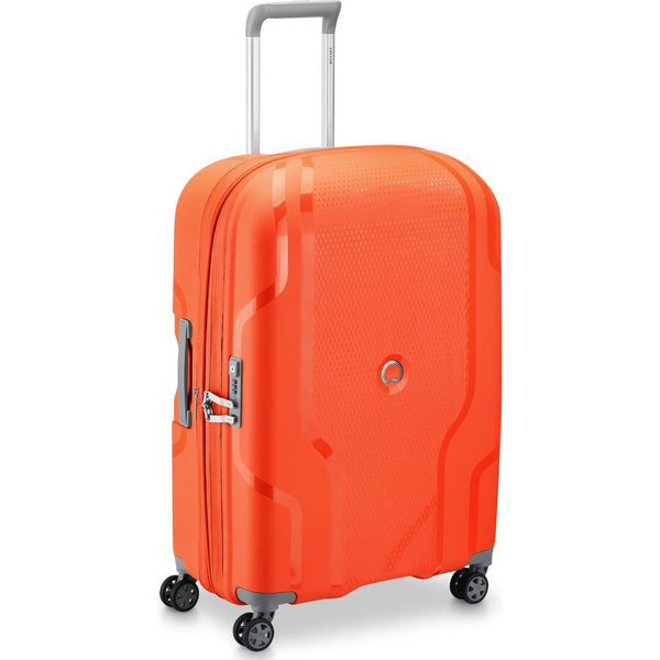 Walizka na kółkach Clavel 90L Delsey Paris - pomarańczowa