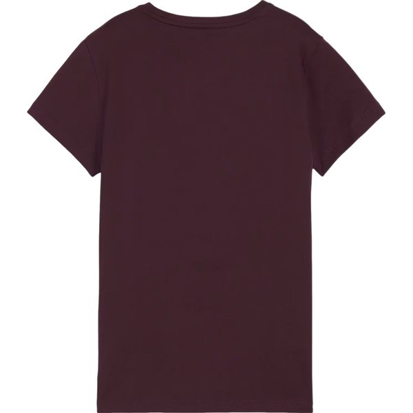 Koszulka damska ESS+ Metallic Logo Tee Puma - fioletowy