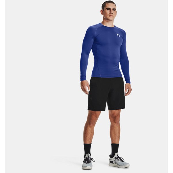 Longsleeve męski HeatGear LS Under Armour - ciemny niebieski