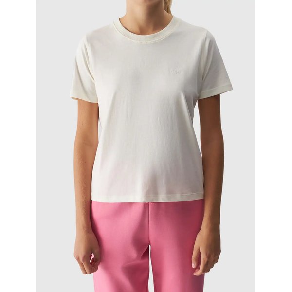 Koszulka damska TTSHF1650 4F - kremowy