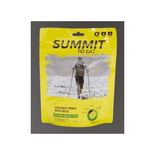 Potrawka bezglutenowa, liofilizowany kurczak tikka z ryżem 126g Summit To Eat