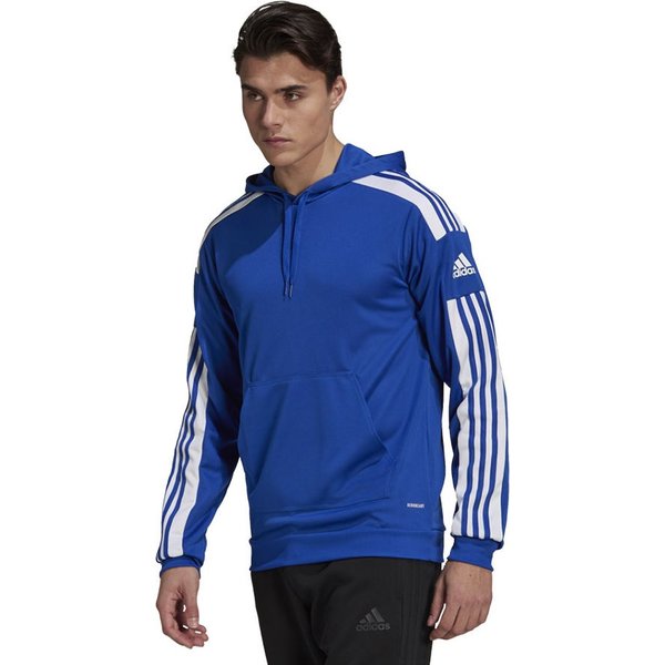 Dres męski Squadra 21 Sweat Hoody Adidas - royal blue/black
