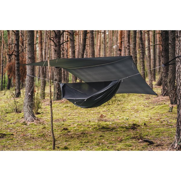 Hamak dwuosobowy z moskitierą Draka 330x145cm Lesovik - Midnight Sky