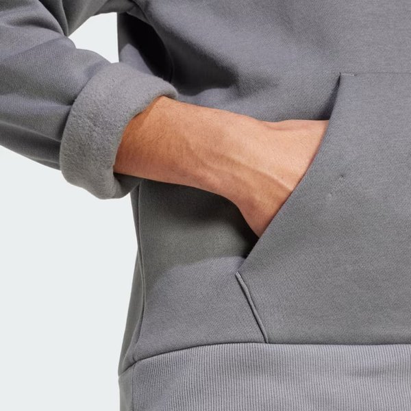 Bluza męska City Escape Fleece Hoodie Adidas - szary