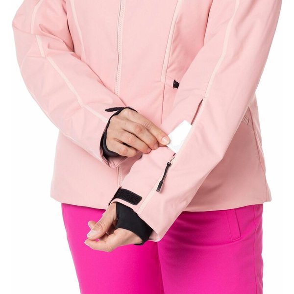 Kurtka narciarska damska Flat Rossignol - różowa