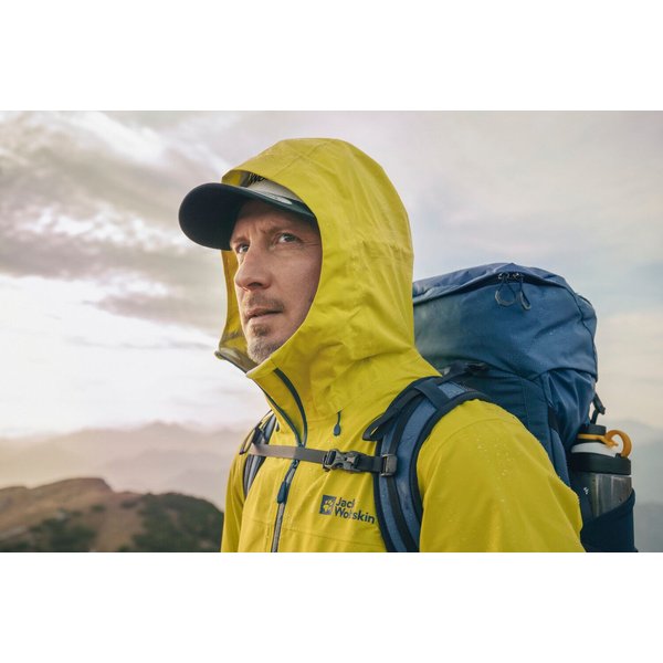 Kurtka męska Highest Peak 3L Jack Wolfskin - firefly