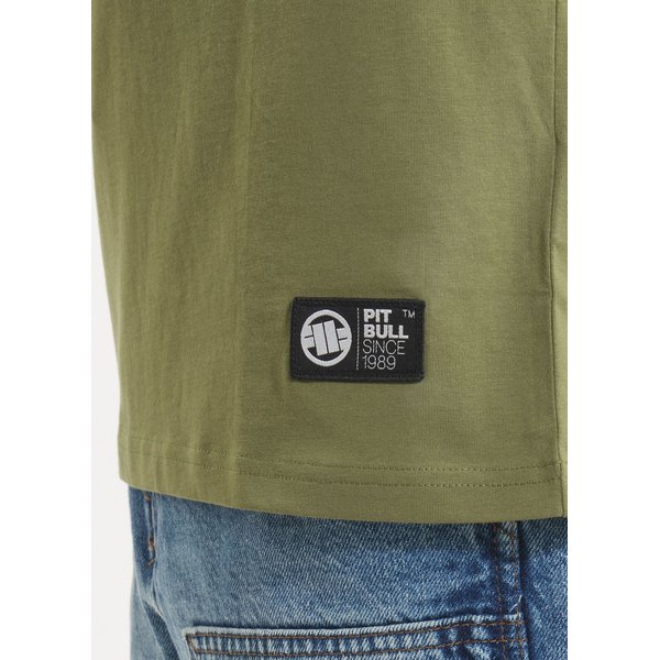 Koszulka męska No Logo Pit Bull West Coast - Olive