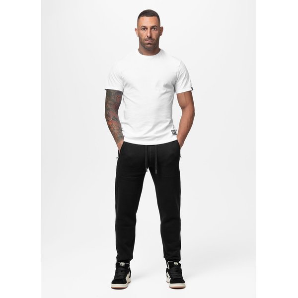 Spodnie dresowe męskie Small Logo Hd Track Pants Pitbull West Coast - black
