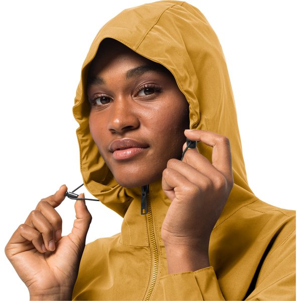 Kurtka damska Dakar Parka Jack Wolfskin - żółta