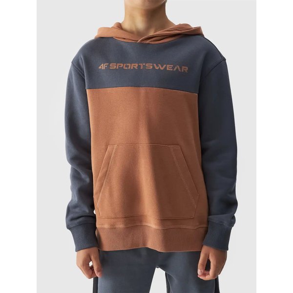 Bluza chłopięca TSWSM1222 4F - pudrowy koral