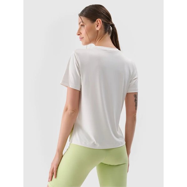 Koszulka damska TFTSF1236 4F - złamana biel