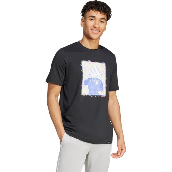 Koszulka męska Doodle Graphic Adidas - czarna