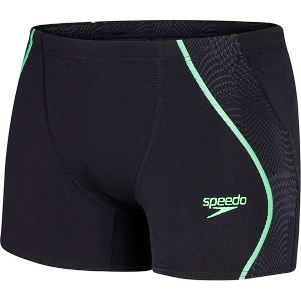 Kąpielówki męskie Fit Printed Splice Aquashort Speedo