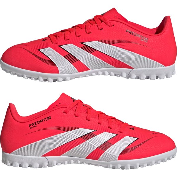 Buty piłkarskie, turfy Predator Club TF Adidas - Lucid Red/Cloud White/Core Black