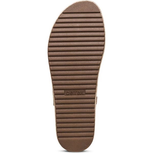 Sandały Vania Wm's Aetrex - Brązowy