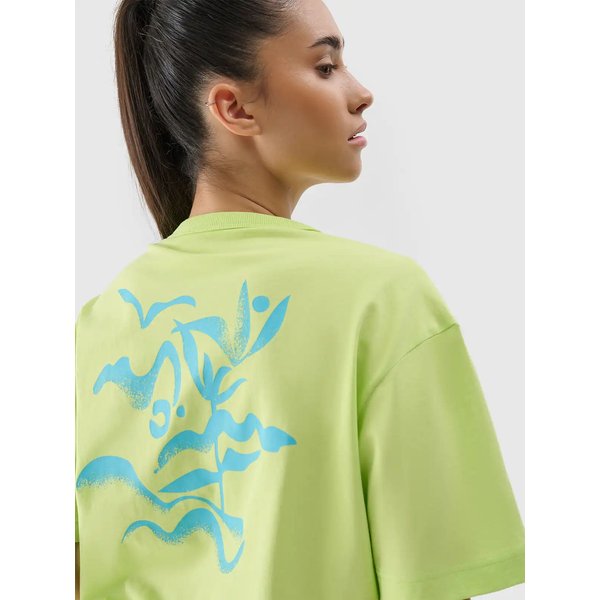 Koszulka damska TTSHF1967 4F - soczysta zieleń