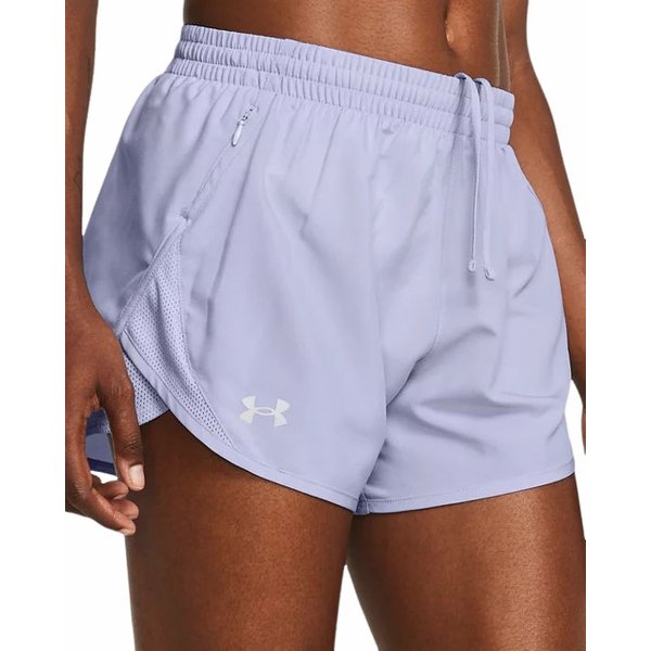 Spodenki damskie Fly By Short Under Armour - fioletowy