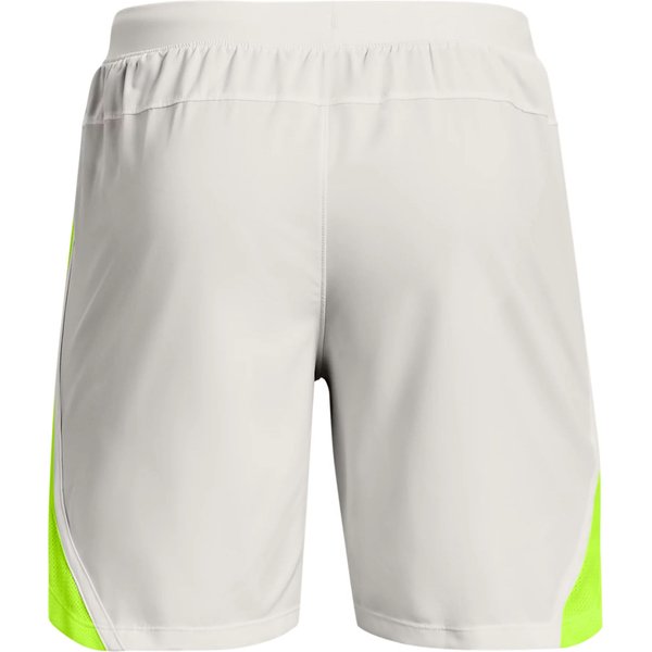 Spodenki męskie Launch Run 7'' Under Armour - Gray Mist / Lime Surge