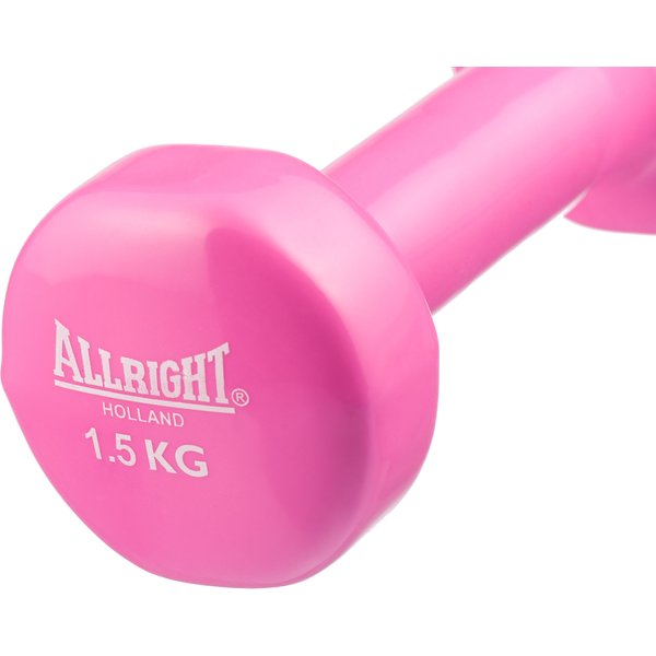 Zestaw hantli winylowych 2x1,5kg Allright
