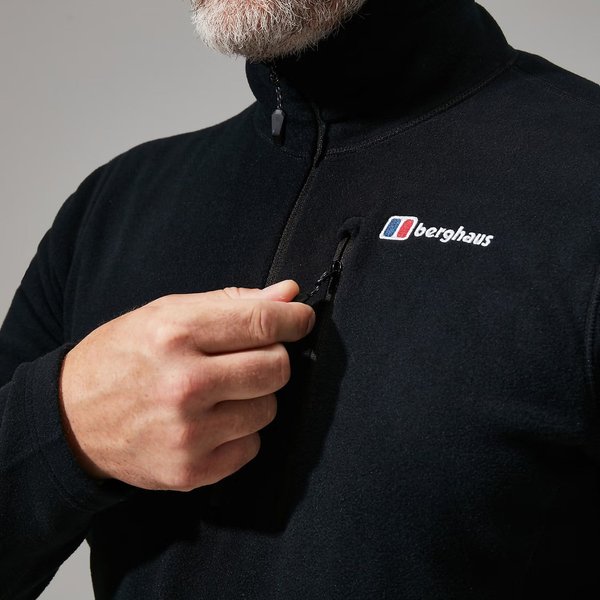 Bluza polarowa męska Prism Micro Polartec Half Zip Fleece Berghaus - black